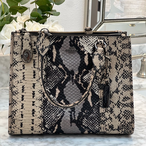 Coach Crosby Carryall Satchel Leather Bag